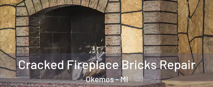  Cracked Fireplace Bricks Repair Okemos - MI