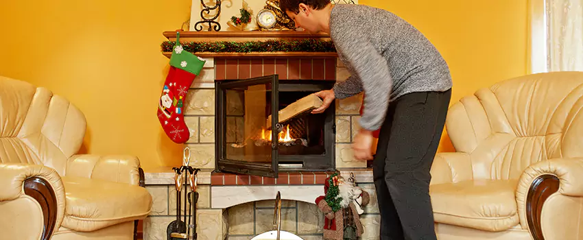 Gas to Wood-Burning Fireplace Conversion Services in Okemos, Michigan