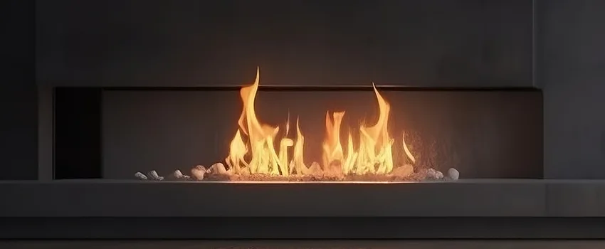 B-Vent Gas Fireplace Installation in Okemos, MI
