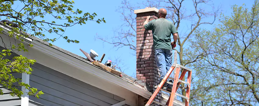 himney Crown Repair in Okemos, Michigan