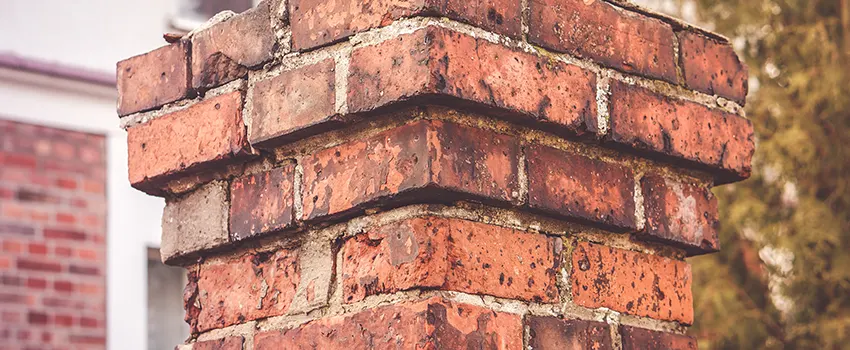 Cracked Chimney Bricks Repair Cost in Okemos, Michigan