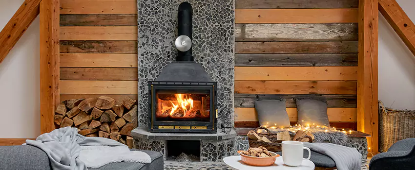 Thelin Hearth Products Direct Vent Gas Stove Fireplace Inspection in Okemos, Michigan